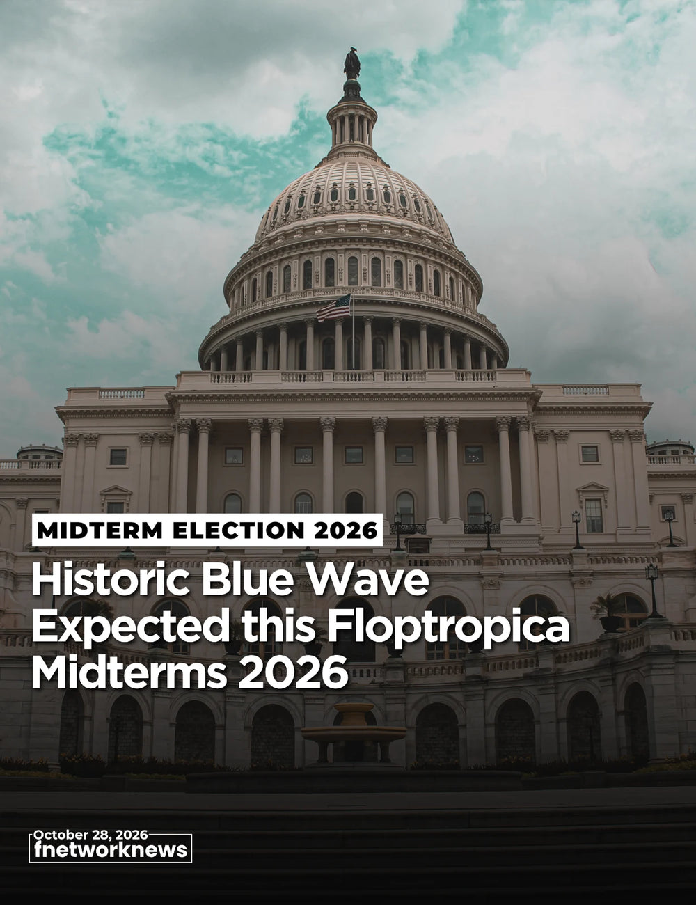 Floptropican Democratic Party (FDP) Expected to Have Blue Wave this Midterm Election 2026