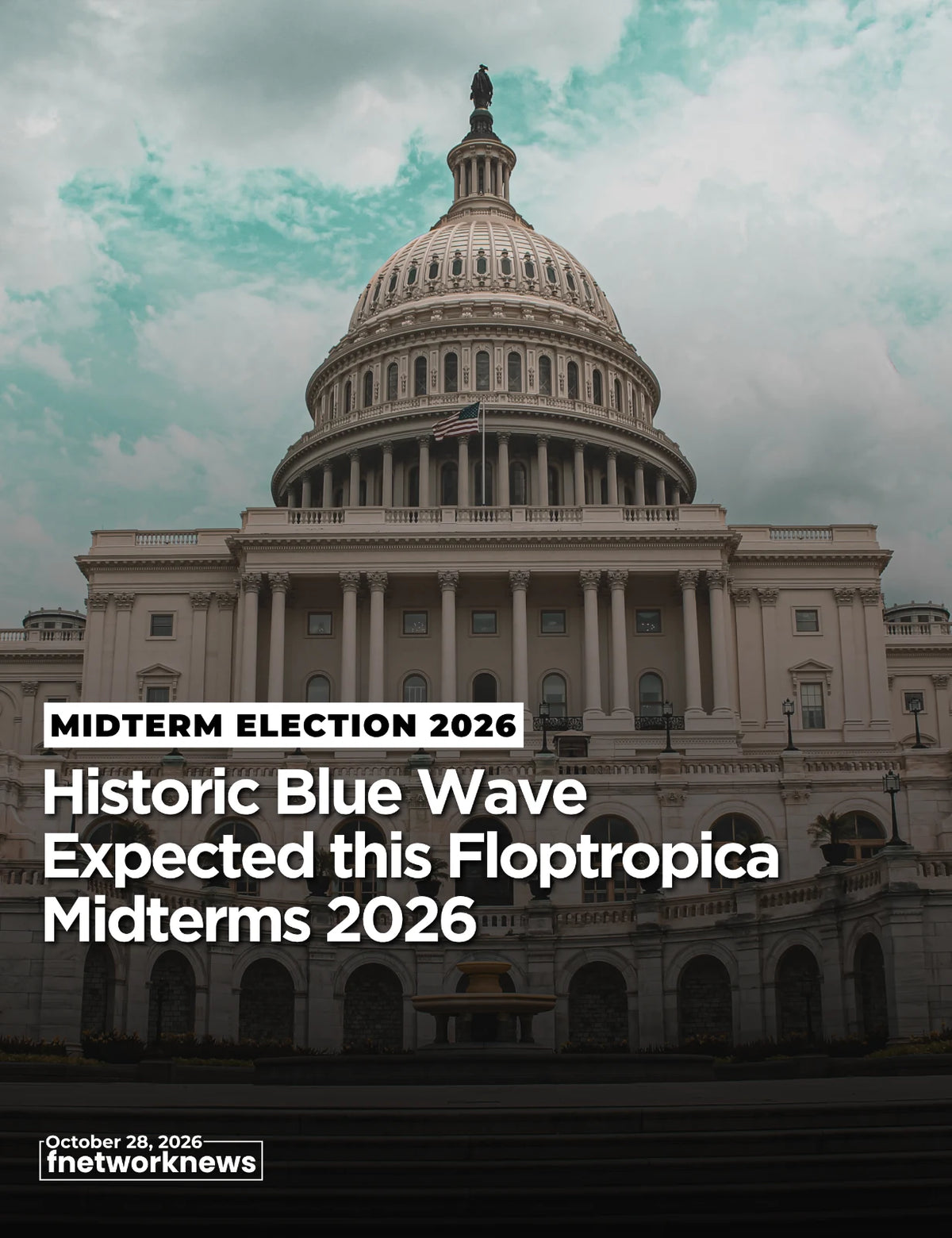 Floptropican Democratic Party (FDP) Expected to Have Blue Wave this Midterm Election 2026