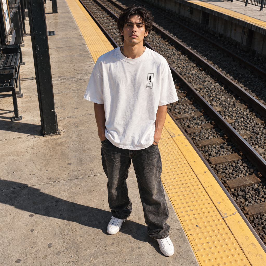 Visit Floptropica Tourism Oversized Tee